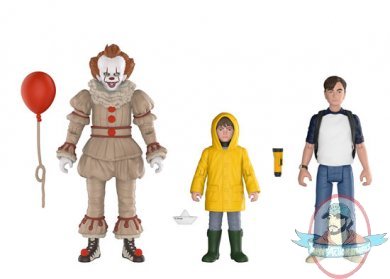 It 3-Pack Figures Pennywise, Georgie and Bill by Funko