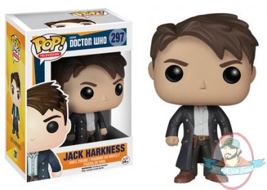 Pop Television! Doctor Who Jack Harkness #297 Vinyl Figure by Funko