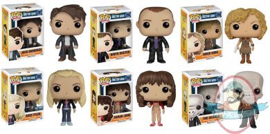 Pop Television! Doctor Who Set of 6 Vinyl Figure by Funko