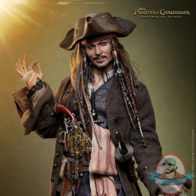 Pirates of the Caribbean DMTNT Captain Jack Sparrow Figure Hot Toys