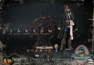 Sideshow Exclusive DX Pirates of the Caribbean Jack Sparrow Hot Toys