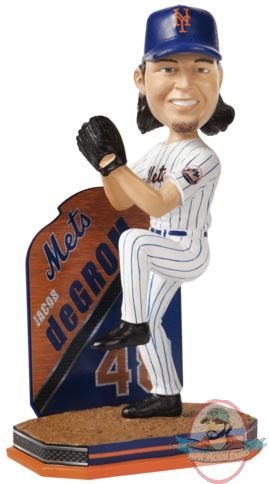 Jacob deGrom New York Mets MLB BobbleHead Forever Collectibles