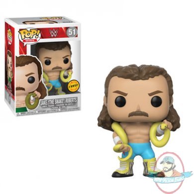  Pop! WWE Series 7 Jake The Snake Roberts Chase #51 Figure Funko