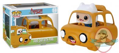 Pop! Rides: Adventure Time Jake Car with Finn Funko