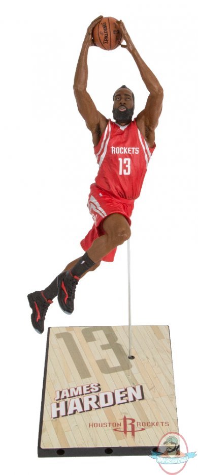 McFarlane NBA Series 27 James Harden Houston Rockets Figure