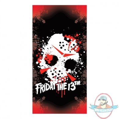 Friday The 13th Jason's Mask Beach/Bath Towel Factory Entertaiment