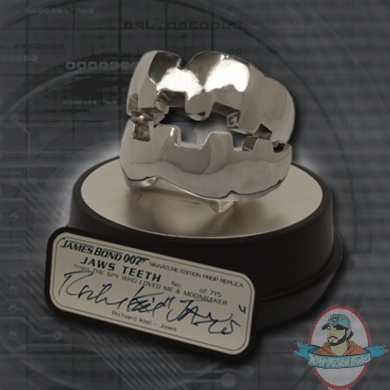 James Bond 007 Jaws Teeth Signature Edition Prop Replica