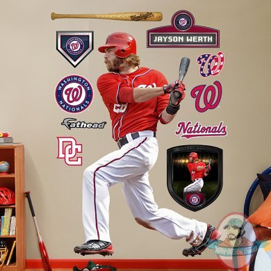 Fathead Fat head Jayson Werth Washington Nationals