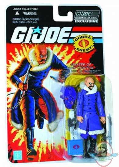 G.I.Joe 2015 3 3/4" Carded Club Exclusive Dr. Mindbender Hasbro