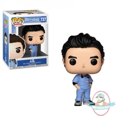 Pop! Television Scrubs J.D. #737 Vinyl Figure Funko