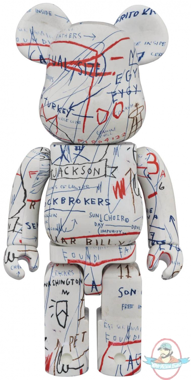 Jean-Michel Basquiat 1000% Bearbrick Medicom