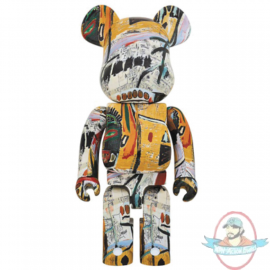 Jean-Michel Basquiat 1000% Bearbrick by Medicom