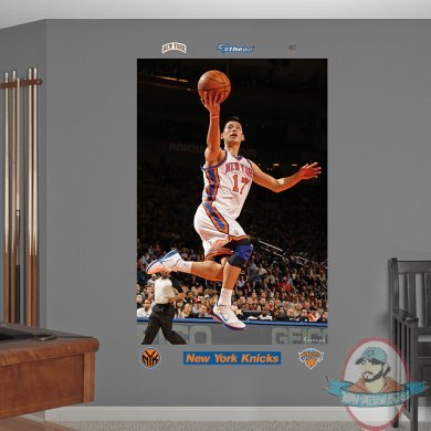 Fathead Jeremy Lin Mural New York Knicks NBA