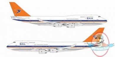 1/400 South African Airways (SAA) 747-400 Zs-Sav "Durban" (Limited)