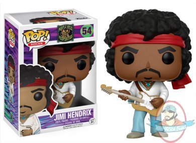 Pop! Rocks: Jimi Hendrix # 54 Vinyl Figure by Funko