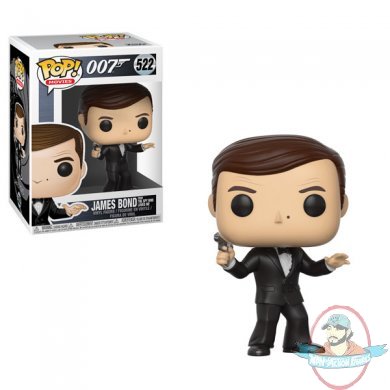 Pop! Movies James Bond Roger Moore #522 Vinyl Figure Funko