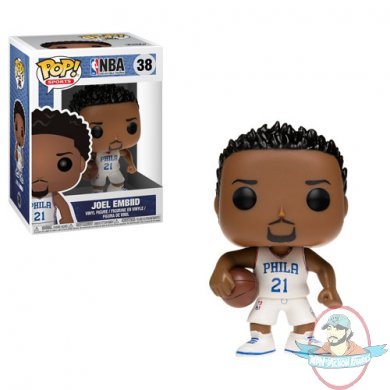 NBA POP! Joel Embiid Philadelphia 76er #38 Vinyl Figure by Funko