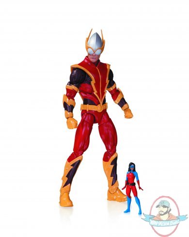 DC Comics Super Villains Johnny Quick with Atomica Figure 