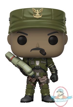 Pop! Halo Series 1 Sgt. Johnson with Cigar Chase Vinyl Figure by Funko