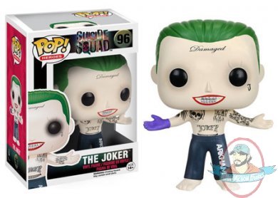 DC POP Movies: Suicide Squad  Joker Shirtless #96 Vinyl Figure Funko 