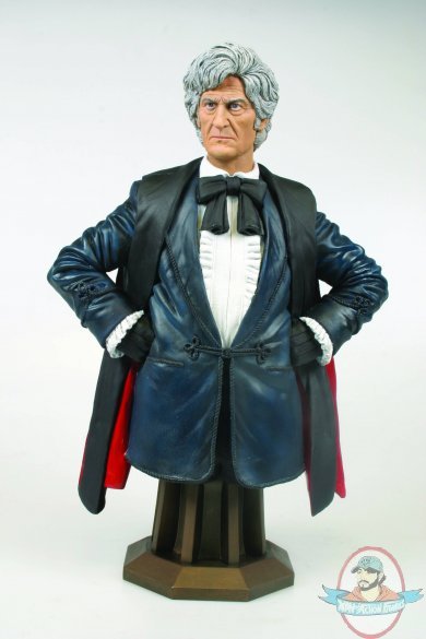 Dr Who 3rd Doctor Jon Pertwee Mini Bust by Titan