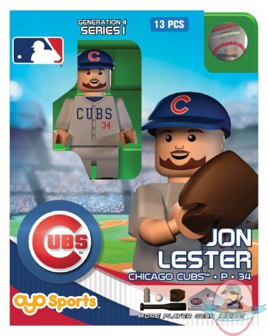 MLB Jon Lester Chicago Cubs Generation 4 Limited Mini Figurine Oyo