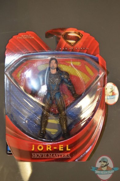 Superman Man of Steel Movie Masters Figure Jor-El Mattel