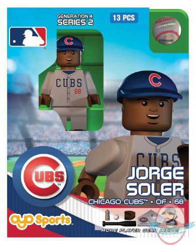 MLB Jorge Soler Chicago Cubs Generation 4 Limited Mini Figurine Oyo