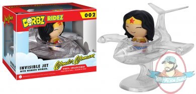Dc Dorbz Ridez: Invisible Jet with Wonder Woman Figure by Funko