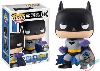 Pop! Heroes Golden Age Batman #140 Vinyl Figure Funko