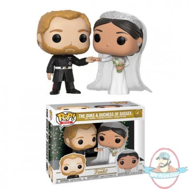 Pop! Royals The Duke & Duchess of Sussex 2 Pack by Funko