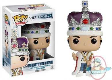 Pop! TV: Sherlock Jim Moriarty with Crown #293 Figure Funko Pop! TV: Sherlock Jim Moriarty with Crown #293 Figure Funko