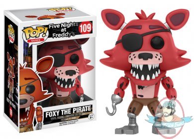 Pop! Five Nights at Freddy's Foxy The Pirate #109 Vinyl Figure  Funko