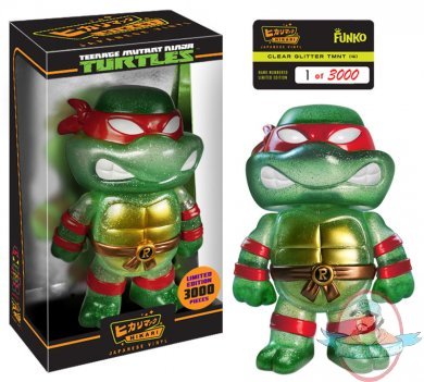 Teenage Mutant Ninja Turtles Clear Glitter Raphael Hikari Sofubi 