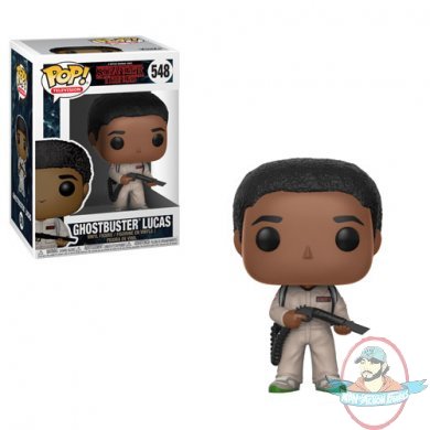 Pop! TV: Stranger Things! Series 3 Ghostbuster Lucas #548 Funko