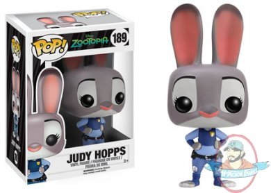 Pop! Disney Zootopia Judy Hopps # 189 Vinyl Figure Funko