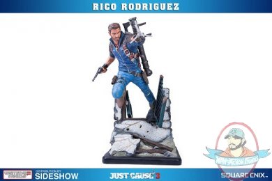 1/4 Scale Just Cause 3 Rico Rodriguez Statue Gaming Heads 