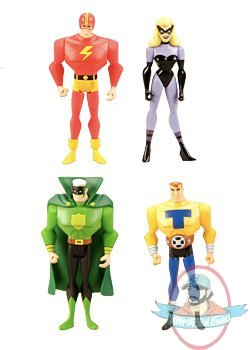 Justice League Unlimited Justice Guild 4 Pack Figure Mattel