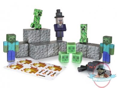 Minecraft Papercraft Hostile Mobs by Jazzwares