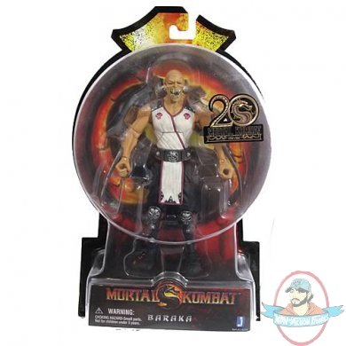 Mortal Kombat MK9 6 Inch Baraka Action Figure by Jazwares