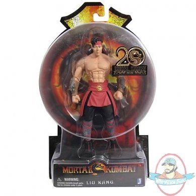 Mortal Kombat MK9 6 Inch Liu Kang Action Figure (DAMAGED PACKAGE)