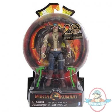 Mortal Kombat MK9 6 Inch Nightwolf Action Figure by Jazwares
