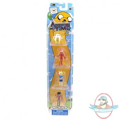 Adventure Time 2-Inch Deluxe Fionna and Cake Action Figures Jazwares