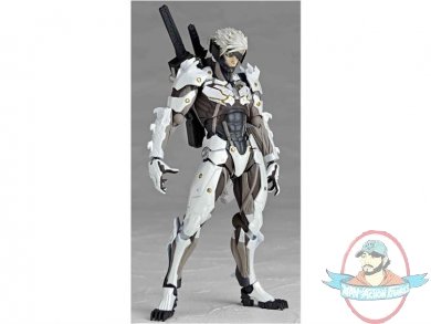  Kaiyodo Revoltech Yamaguchi #140: Metal Gear Rising: Revengence  Raiden Action Figure : Toys & Games