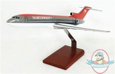 B727-200 Northwest 1/100 Scale Model KB727NTR by Toys & Models