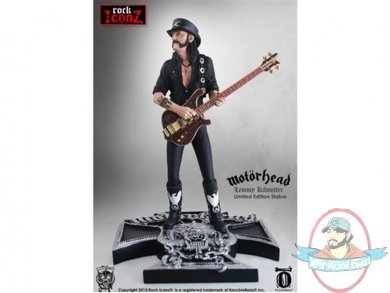 Lemmy Kilmister 9" Limited Edition Statue Knucklebonz Rock Iconz