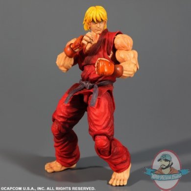 Super Street Fighter IV Play Arts Kai Figure Ken by Square Enix