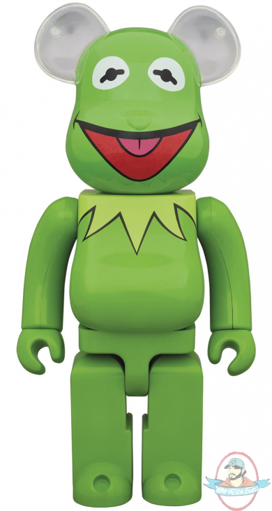 Muppets Kermit The Frog 1000% Bearbrick by Medicom
