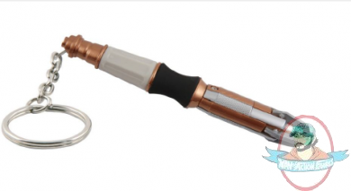 Doctor Who 11th Doctor Sonic Screwdriver Key Chain Torch Underground 
