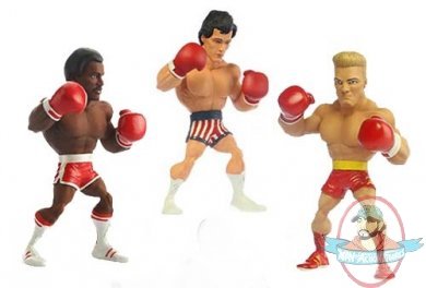 Comic Big Screen Superstars Rocky Figure Wave 2 Set of 3
